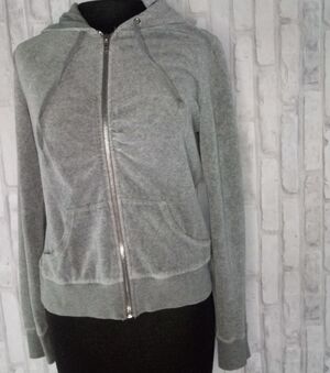 XXI woman's gray  zip-up Hoodie jacket